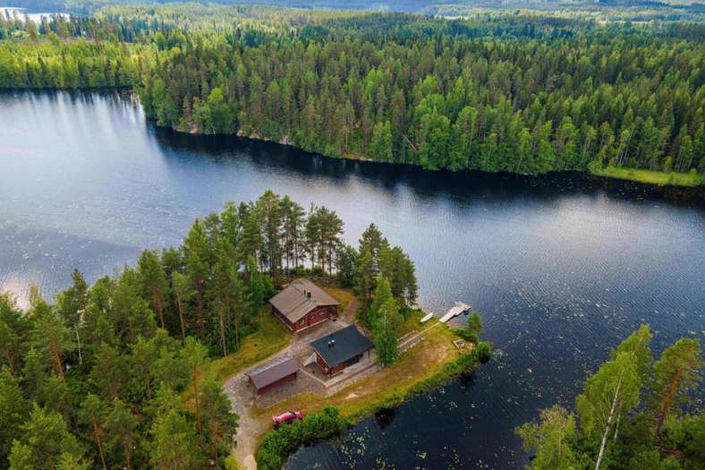 cottages finnish lakeland