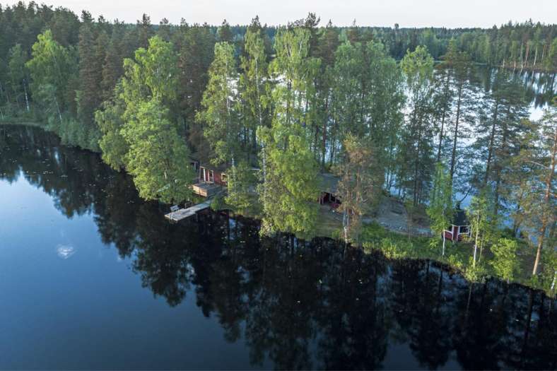 cottages finnish lakeland