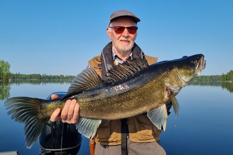zander fishing in finland