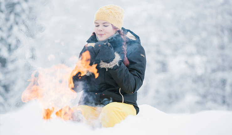 Winter activities in Finland
